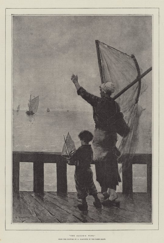 La moglie del marinaio da George Haquette