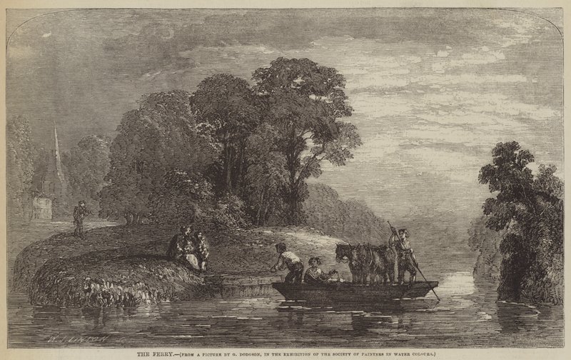 Il traghetto da George Haydock Dodgson