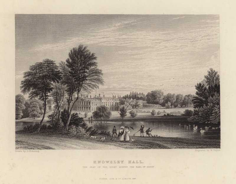 Knowsley Hall da George Pickering