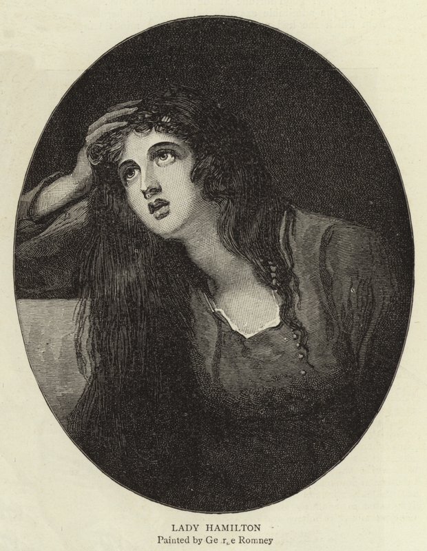 Lady Hamilton da George Romney