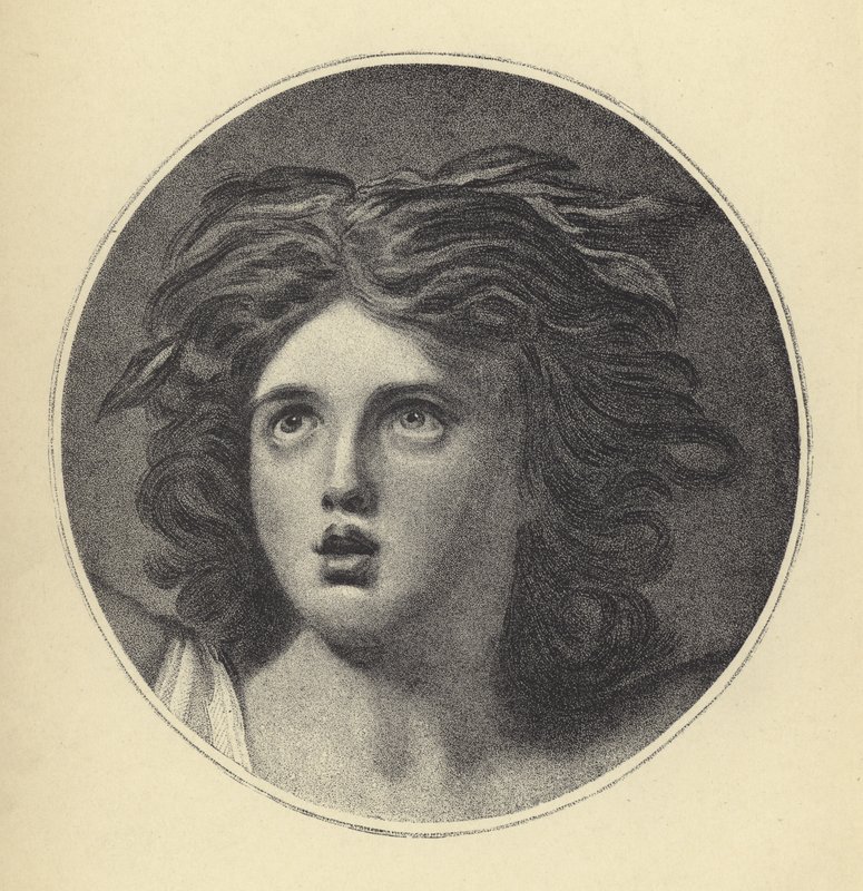Lady Hamilton come Cassandra da George Romney