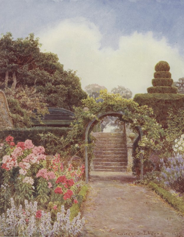 Crathes, Phlox da George Samuel Elgood