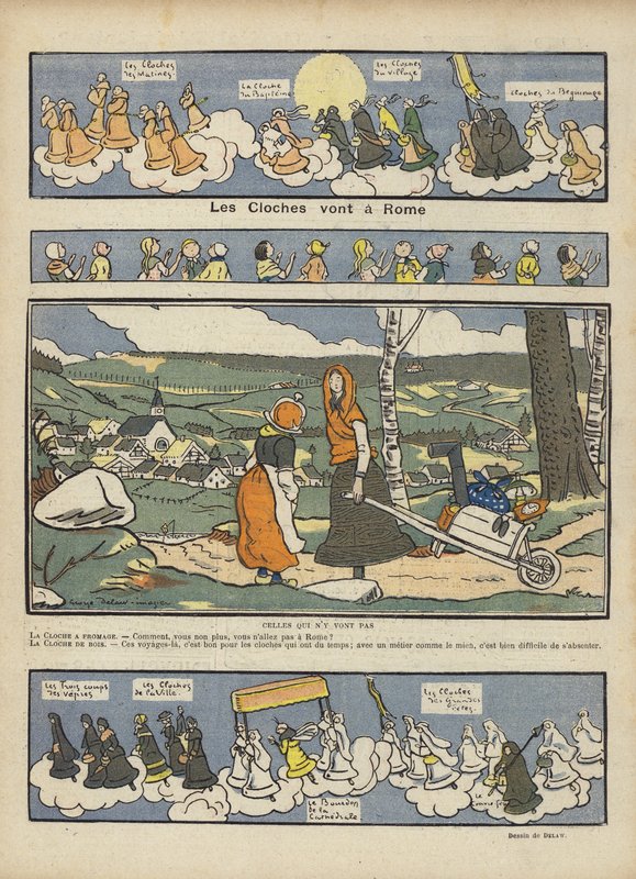 Illustrazione per Le Rire da Georges Delaw