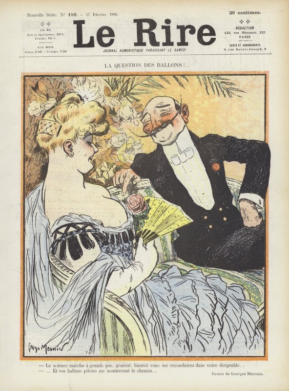 Illustrazione per Le Rire da Georges Meunier