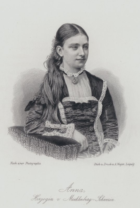 Anna, duchessa di Meclemburgo-Schwerin da German School