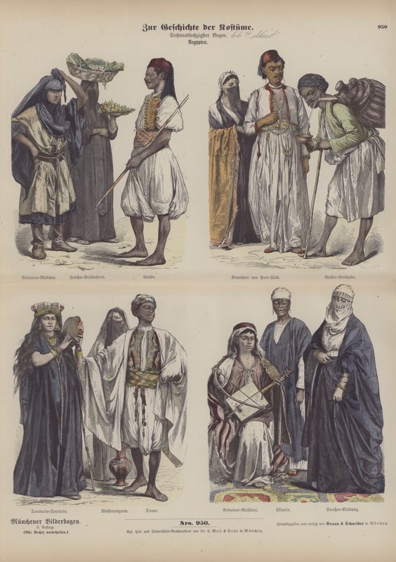 Costumi egiziani da German School