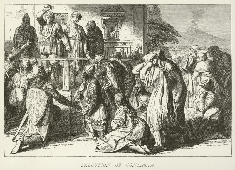 Esecuzione di Corradino (incisione) da German School