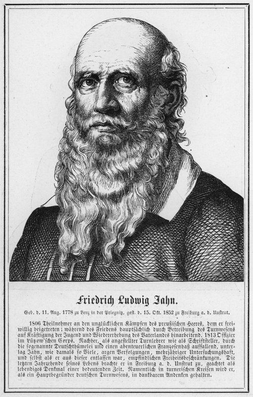 Friedrich Ludwig Jahn (incisione) da German School