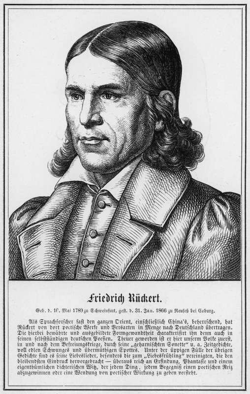 Friedrich Ruckert da German School