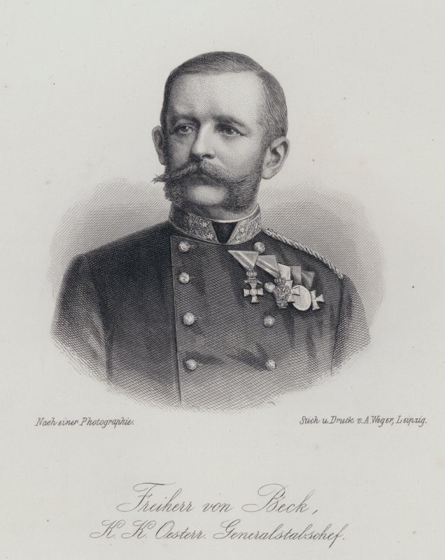 Friedrich von Beck-Rzikowsky, generale austriaco da German School