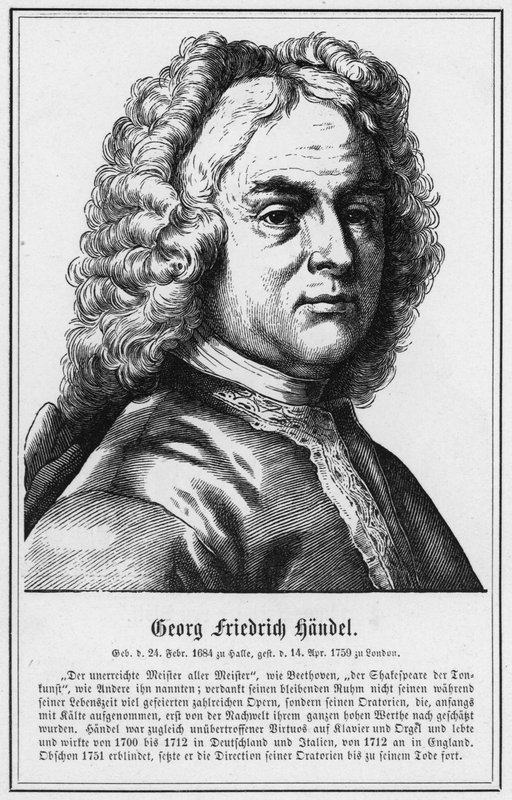 Georg Friedrich Handel da German School