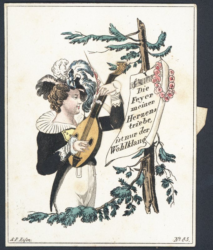 Cartolina di auguri tedesca da German School