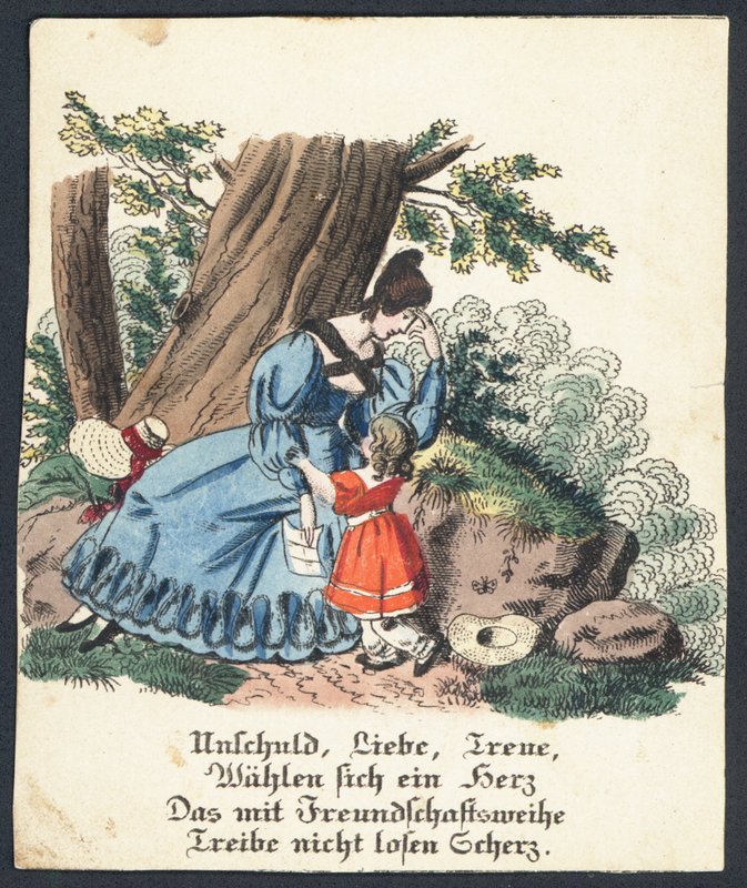 Cartolina di auguri tedesca da German School
