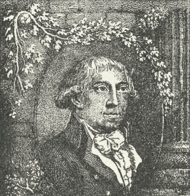 Gottfried August Burger, poeta tedesco (incisione) da German School
