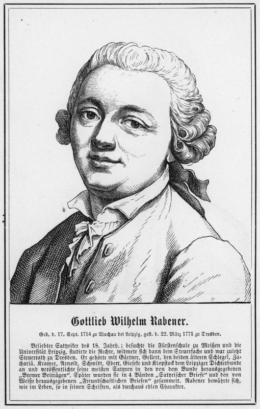 Gottlieb Wilhelm Rabener da German School