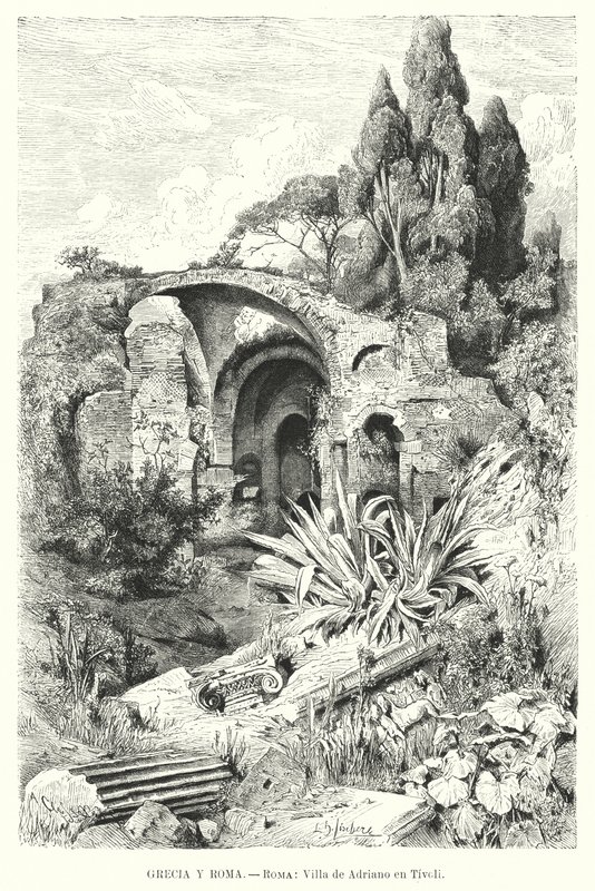 Villa Adriana, Tivoli, Italia da German School