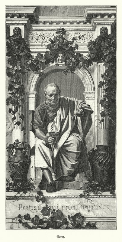 Orazio, poeta romano da German School