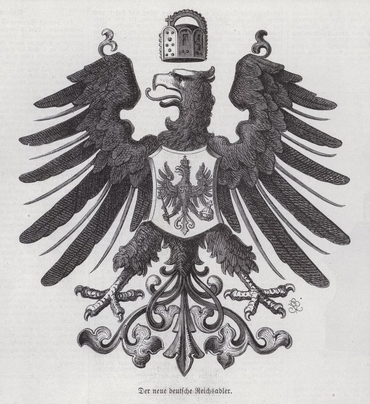 Aquila imperiale, nuovo emblema della Germania da German School