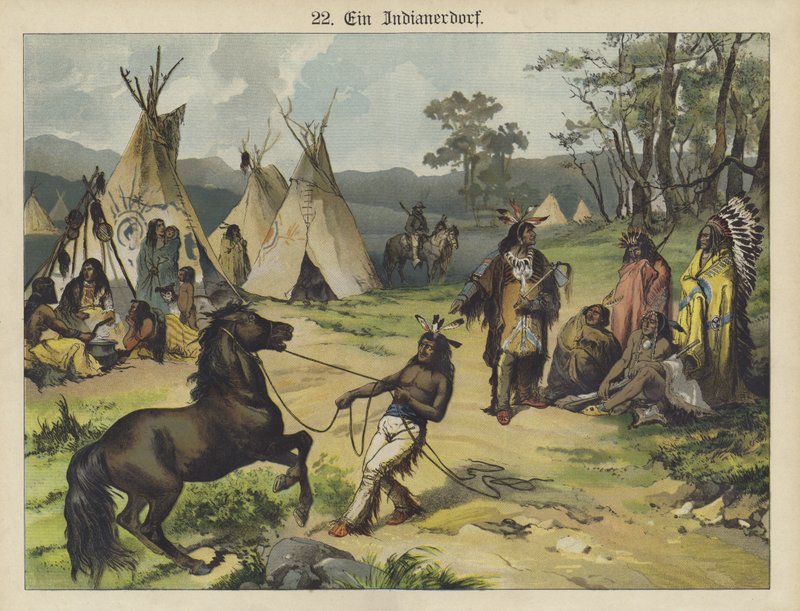 Campo indiano, America da German School