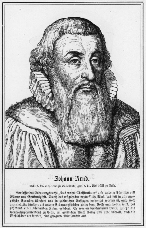 Johann Arnd (incisione) da German School