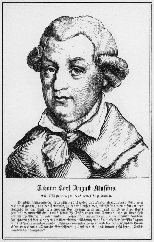 Johann Karl August Musaus da German School