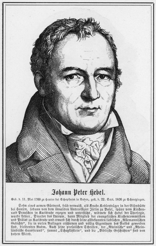 Johann Peter Hebel da German School