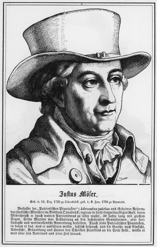 Justus Möser da German School