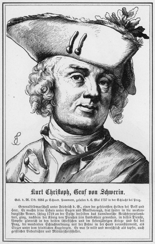 Kurt Christoph, Graf von Schwerin da German School