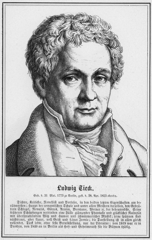 Ludwig Tieck da German School