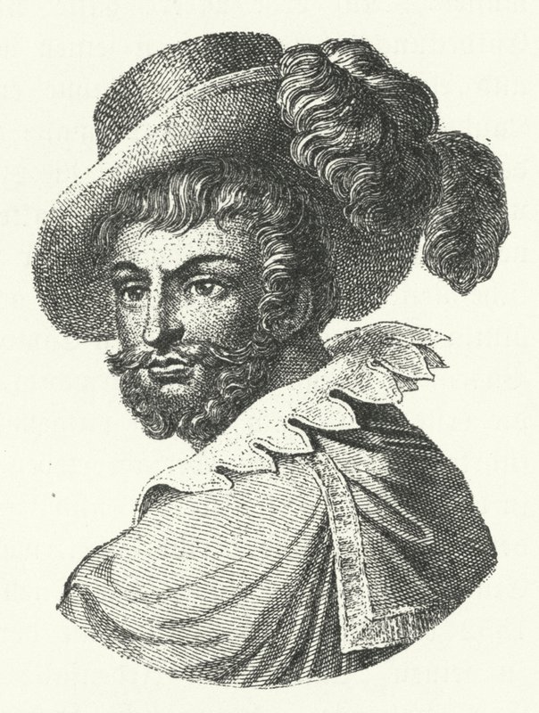 Luis de Camoes, poeta portoghese (incisione) da German School
