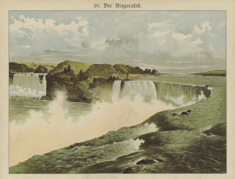 Cascate del Niagara da German School