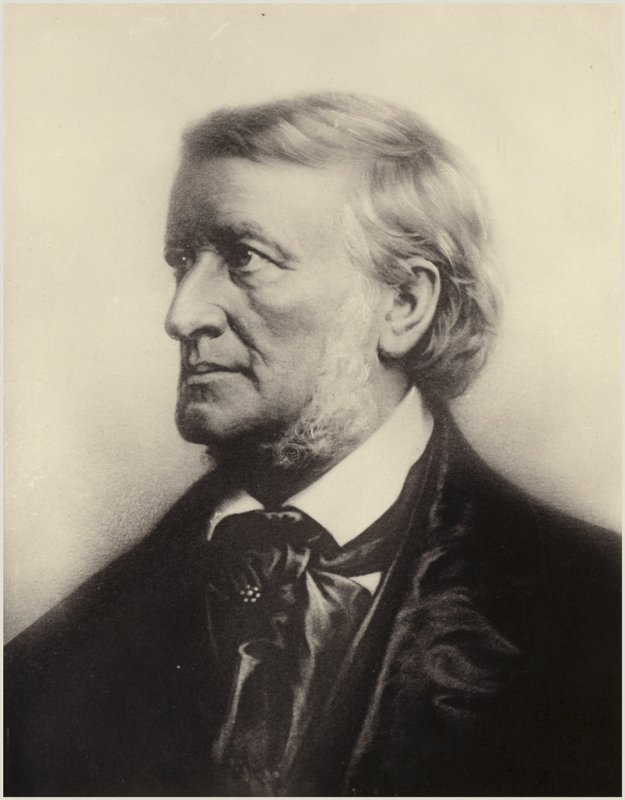 Ritratto di Richard Wagner da German School