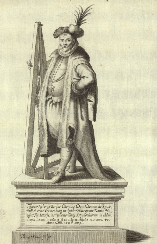Ritratto di Tycho Brahe da German School