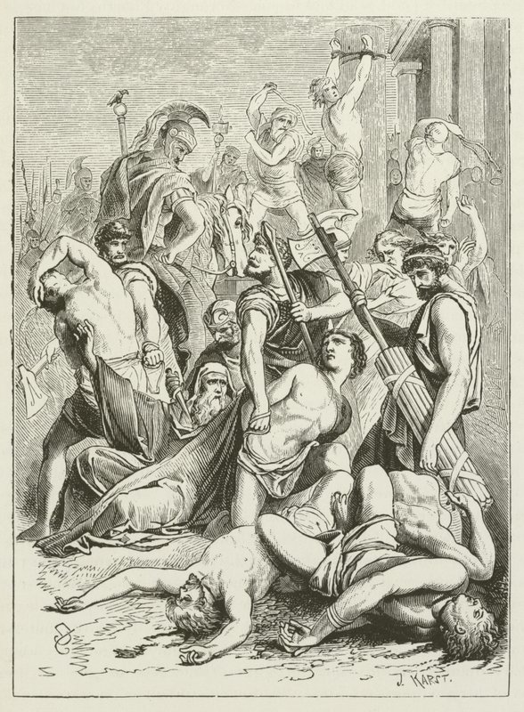 Persecuzione romana da German School