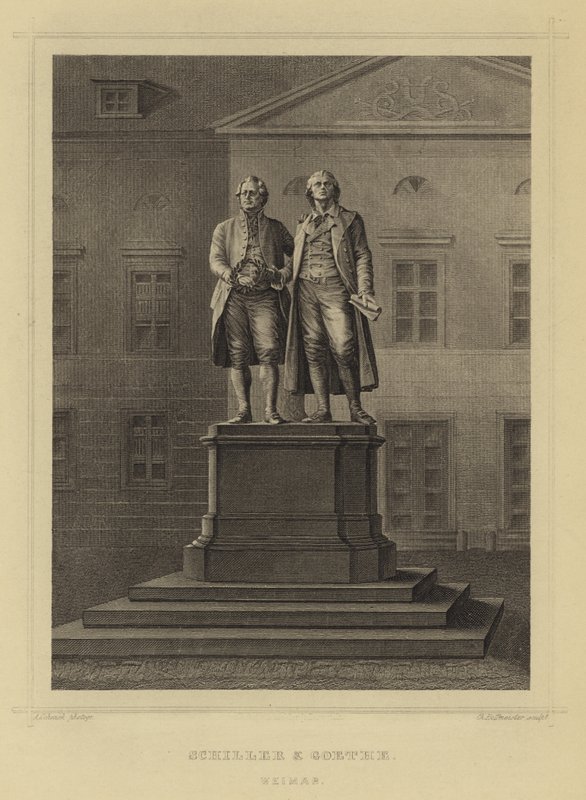 Schiller e Goethe, Weimar da German School