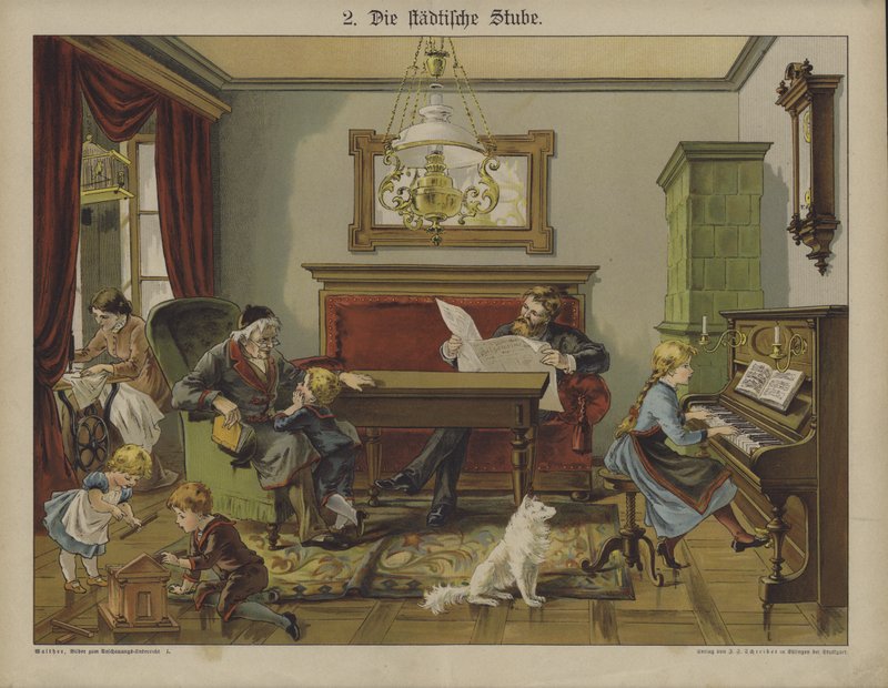 Salotto in città da German School