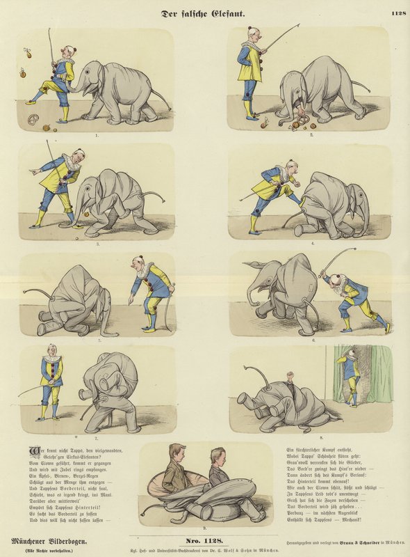 Il falso elefante da German School