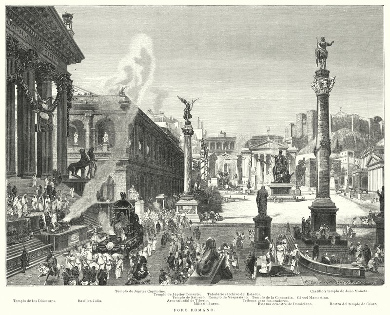 Il Foro, Antica Roma da German School