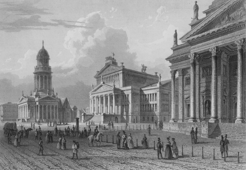 Il Gendarmenmarkt, Berlino da German School