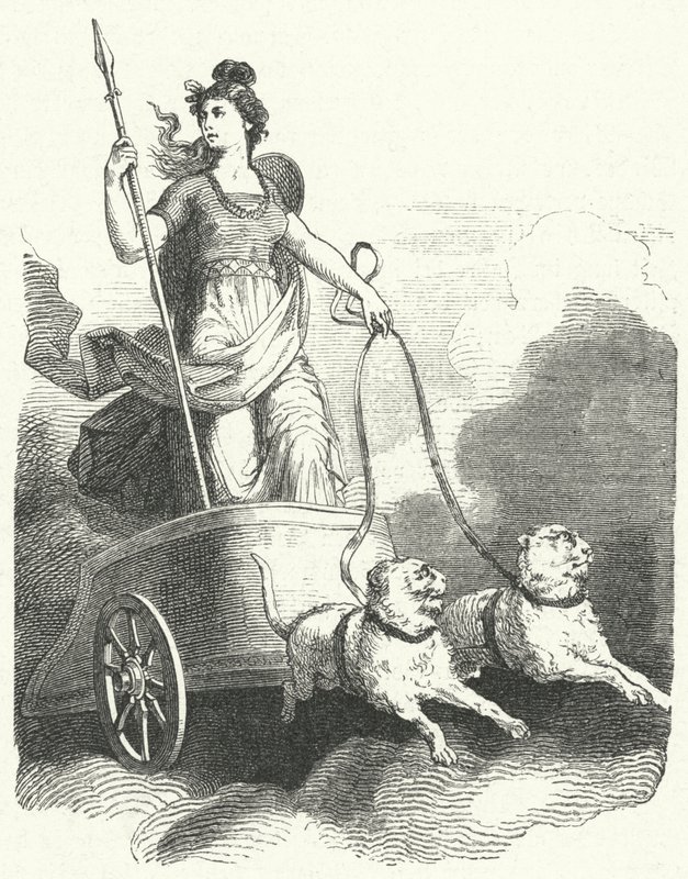 La dea norrena Freyja da German School