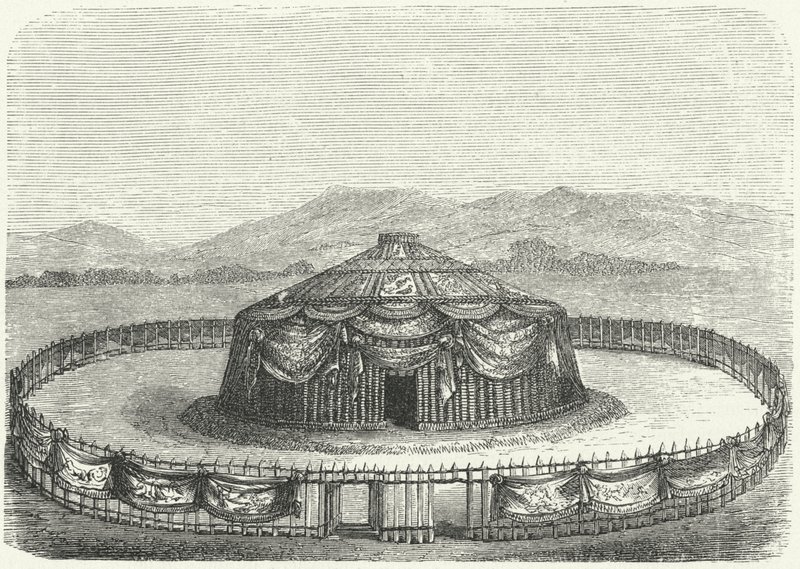 Yurta di Gengis Khan da German School