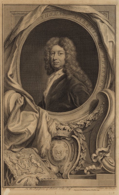 Thomas Wharton da Godfrey Kneller