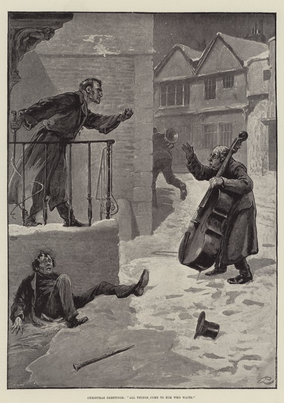 Auguri di Natale, Tutto arriva a chi sa aspettare da Gordon Frederick Browne