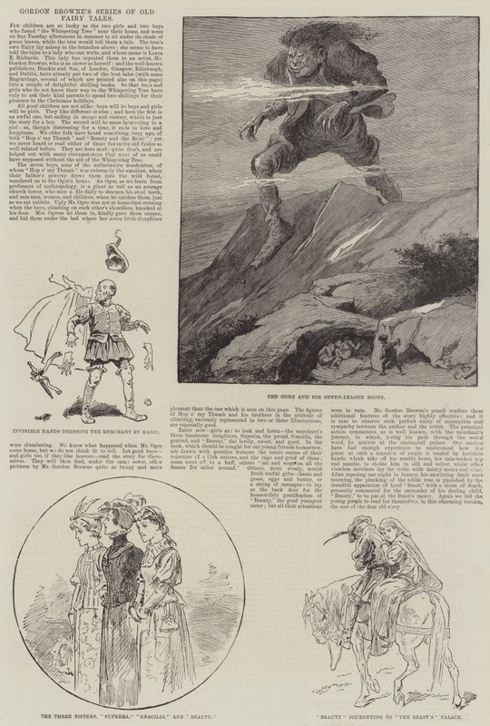 Serie di vecchie fiabe di Gordon Browne da Gordon Frederick Browne