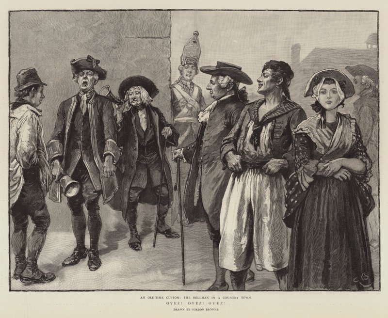 Oyez! Oyez! Oyez! da Gordon Frederick Browne