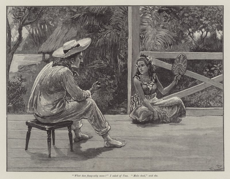 Uma, o La spiaggia di Falesa, di Robert Louis Stevenson da Gordon Frederick Browne