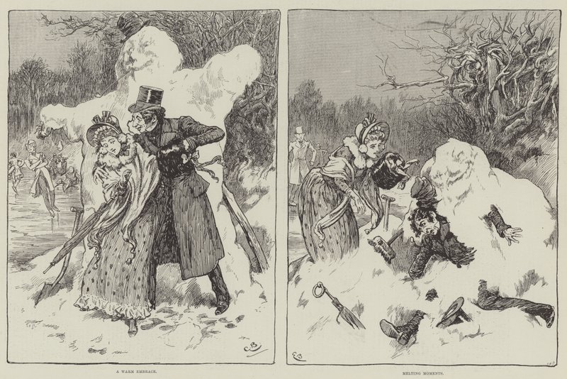 Scene Invernali da Gordon Frederick Browne