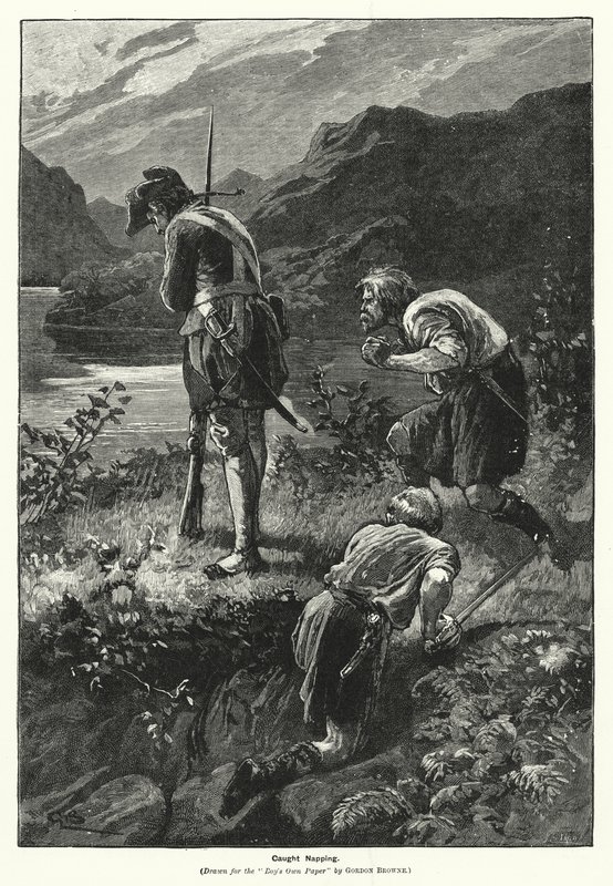 Colto in Flagrante da Gordon Frederick (after) Browne