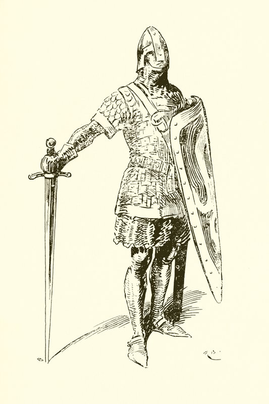 Cavaliere normanno da Gordon Frederick Browne