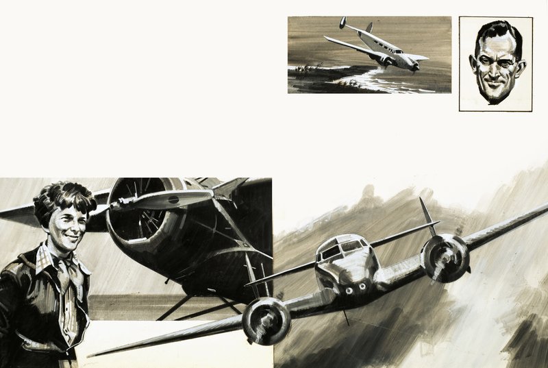 La misteriosa scomparsa di Amelia Earhart da Graham Coton